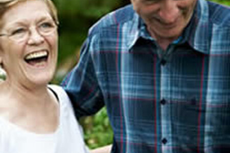 Barbara Henniger mit ihrem Ehemann Heinfried