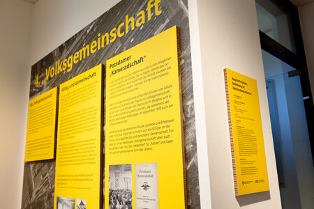 In der Ausstellung "Napola Potsdam"