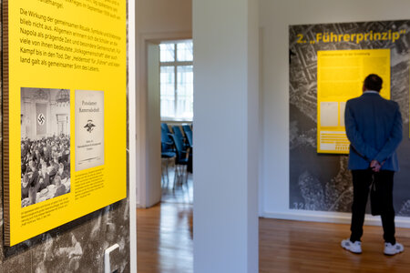 In der Ausstellung "Napola Potsdam"