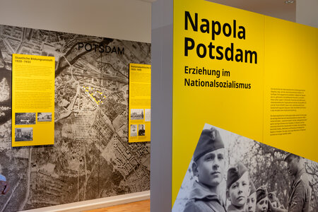 In der Ausstellung "Napola Potsdam"