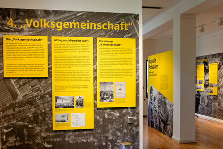 In der Ausstellung "Napola Potsdam"