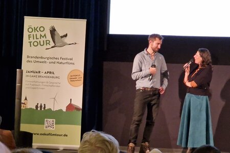 Filmgespräch mit Moritz Springer und Gästen, moderiert von Katrin Springer, Leiterin der Ökofilmtour
