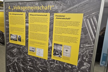 Unsere Napola-Ausstellung im Bahnhof Potsdam