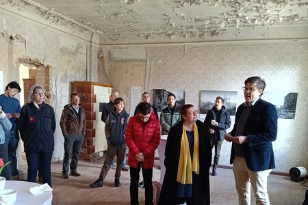 Im Gutshaus der Zukunft Alttranft