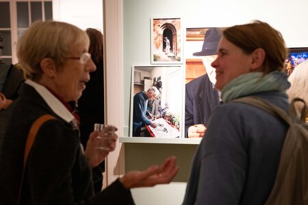 Ausstellungseröffnung "Was bleibt - Arm im Alter"