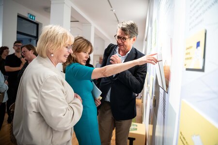 Einblicke in die Ausstellung "Mitmachen. Demokratie in Brandenburg"