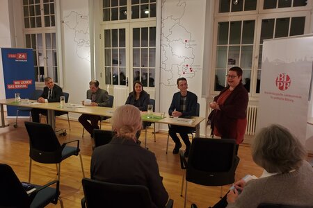 In der Veranstaltung "Kiffen für alle" am 11.01.2023