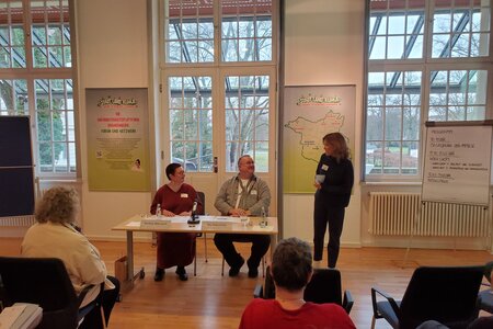 v.l. Martina Weyrauch, Ray Kokoschko und Jana Steinke
