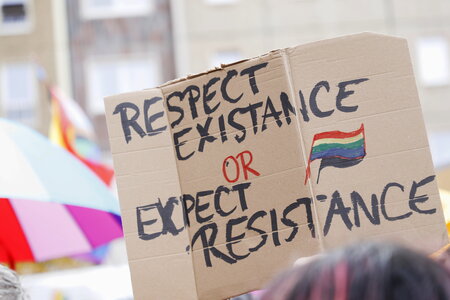 Existenzrecht für alle – eine von vielen Forderungen auf dem Zug des CSD