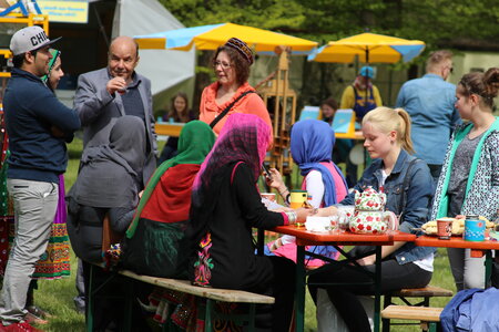 Interkulturelle Begegnungen beim Tierparkfest Interkulturelle Begegnungen beim Tierparkfest