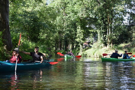 Auf Kanutour im Spreewald