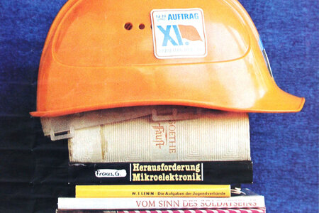 Plakat zum XI. Parteitag der SED, 1986