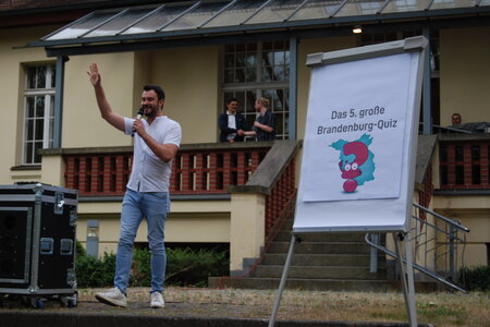 5. Brandenburg-Quiz mit Sebastian Klussmann in der Landeszentrale