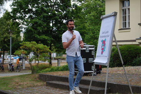 5. Brandenburg-Quiz mit Sebastian Klussmann in der Landeszentrale