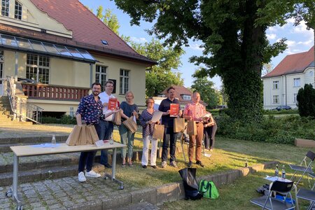 Die Zweitplatzierten beim Brandenburg-Quiz