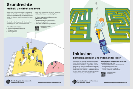 Ausstellungsplakat Grundbegriffe der Demokratie