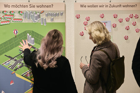 In der Ausstellung "Haus ohne Grund"
