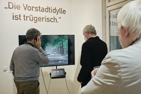 In der Ausstellung "Haus ohne Grund"