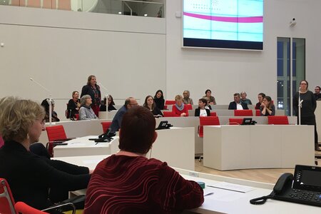 Frauen in Arbeit - Podiumsdiskussion im Landtag