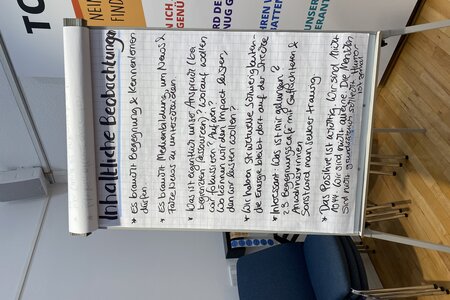 Auswertung der Methode "Sprechen und Zuhören"