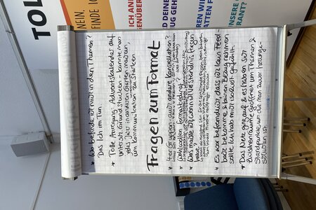 Auswertung der Methode "Sprechen und Zuhören"