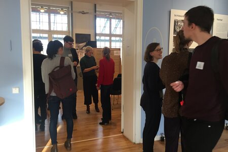 Auf dem Weg in die Workshops