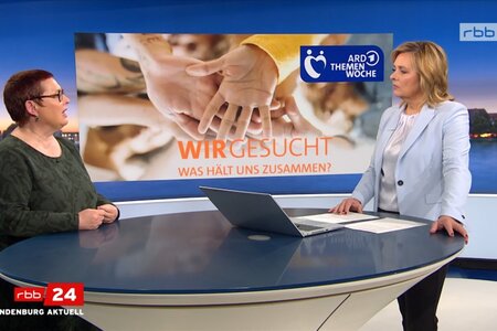 Martina Weyrauch beim rbb 2022