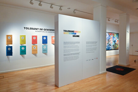 In der Ausstellung "ToleranzRäume"