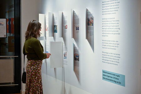 In der Ausstellung "ToleranzRäume"