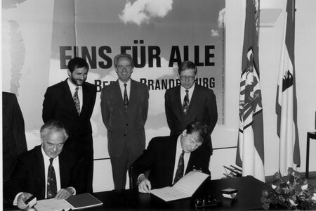 Fusionsvertrag Berlin-Brandenburg