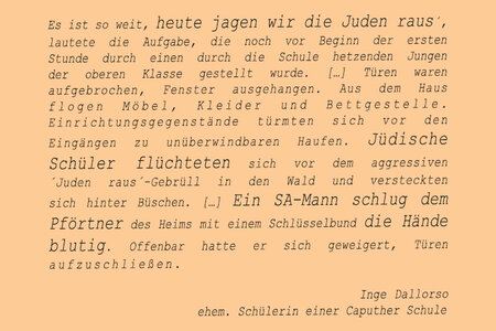 Ausschnitt aus dem Flyer zur Ausstellung