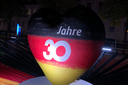 Auf der Einheits-Expo