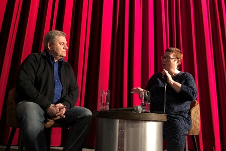 Martina Weyrauch im Gespräch mit Jens Arndt am 20.01.2022 im Thalia-Programmkino
