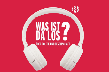 Podcast "Was ist denn hier los?"