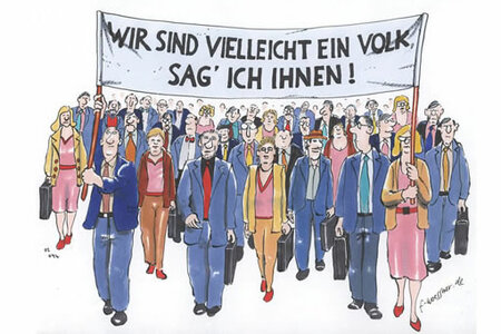 Karikatur von Freimut Wössner