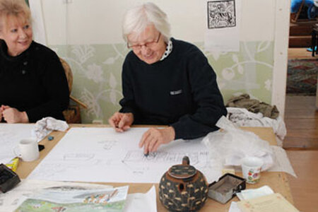 Ingrid Möwis, 1936 in Ranzow/Spreewald geboren, lebt seit 1958 in Potsdam 