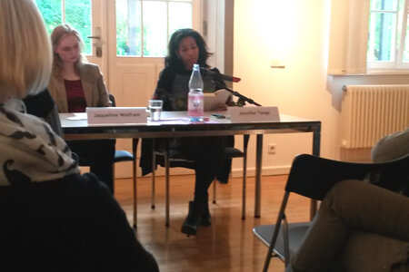 Jaqueline Wolfram und Jennifer Teege