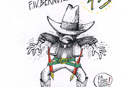 Glückwunschkarte von Klaus Vonderwerth
