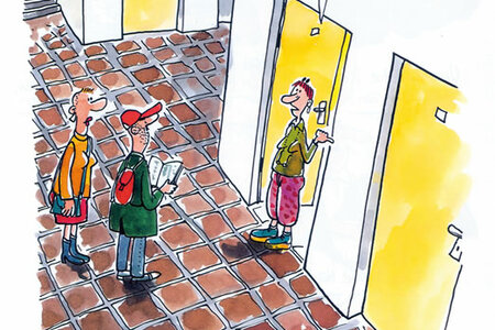 Karikatur: Erich Rauschenbach