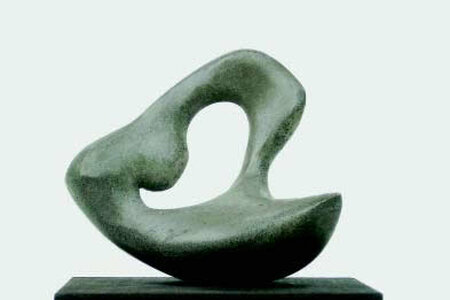 Kleines Spitz(el)ohr.  1988, Polyesterharz, getönt, H. 9,5 cm