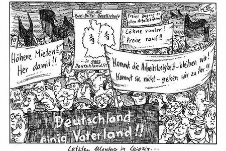 Letzten Montag in Leipzig