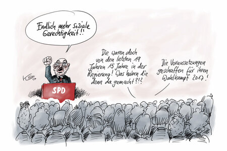 Karikatur von Klaus Stuttmann