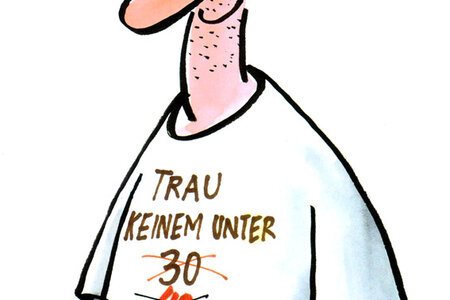 Karikatur: Erich Rauschenbach