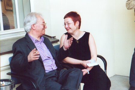 Dieter Zehentmayr und Dr. Martina Weyrauch (Leiterin der Landeszenrale für polit