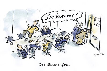 Karikatur von Miriam Wurster
