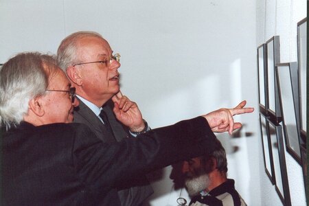 Dieter Zehentmayr und Dr. Markus Lutterotti (Botschafter der Republik Östereich)