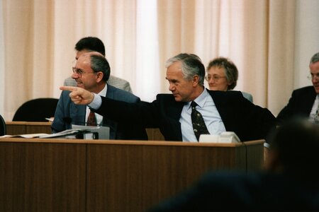Alwin Ziel und Manfred Stolpe