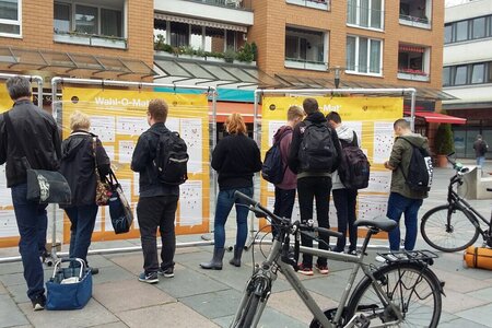 Der Wahl-o-Mat zum Aufkleben bei der Bundestagswahl 2017 in Teltow Der Wahl-o-Mat zum Aufkleben bei der Landtagswahl 2019 in Teltow. Der Wahl-O-Mat wird von der bpb zur Verfügung gestellt.
