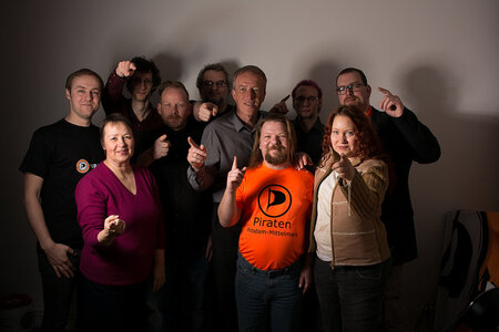Die Kandidaten der Landesliste der Piratenpartei Brandenburg. Foto: Piratenpartei Deutschland | CC BY Die Kandidaten der Landesliste der Piratenpartei Brandenburg