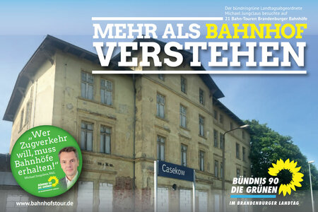 Mehr als Bahnhof verstehen - Plakat zur Ausstellung